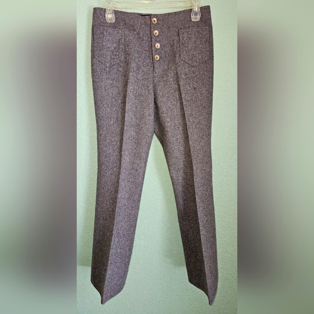 50/60's vintage wool button up pants